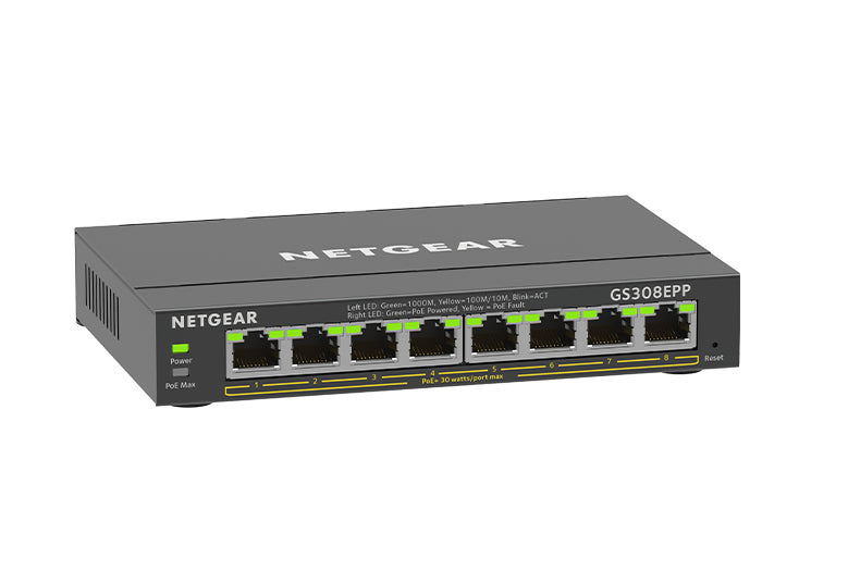 NETGEAR GS308EPP Network Switch