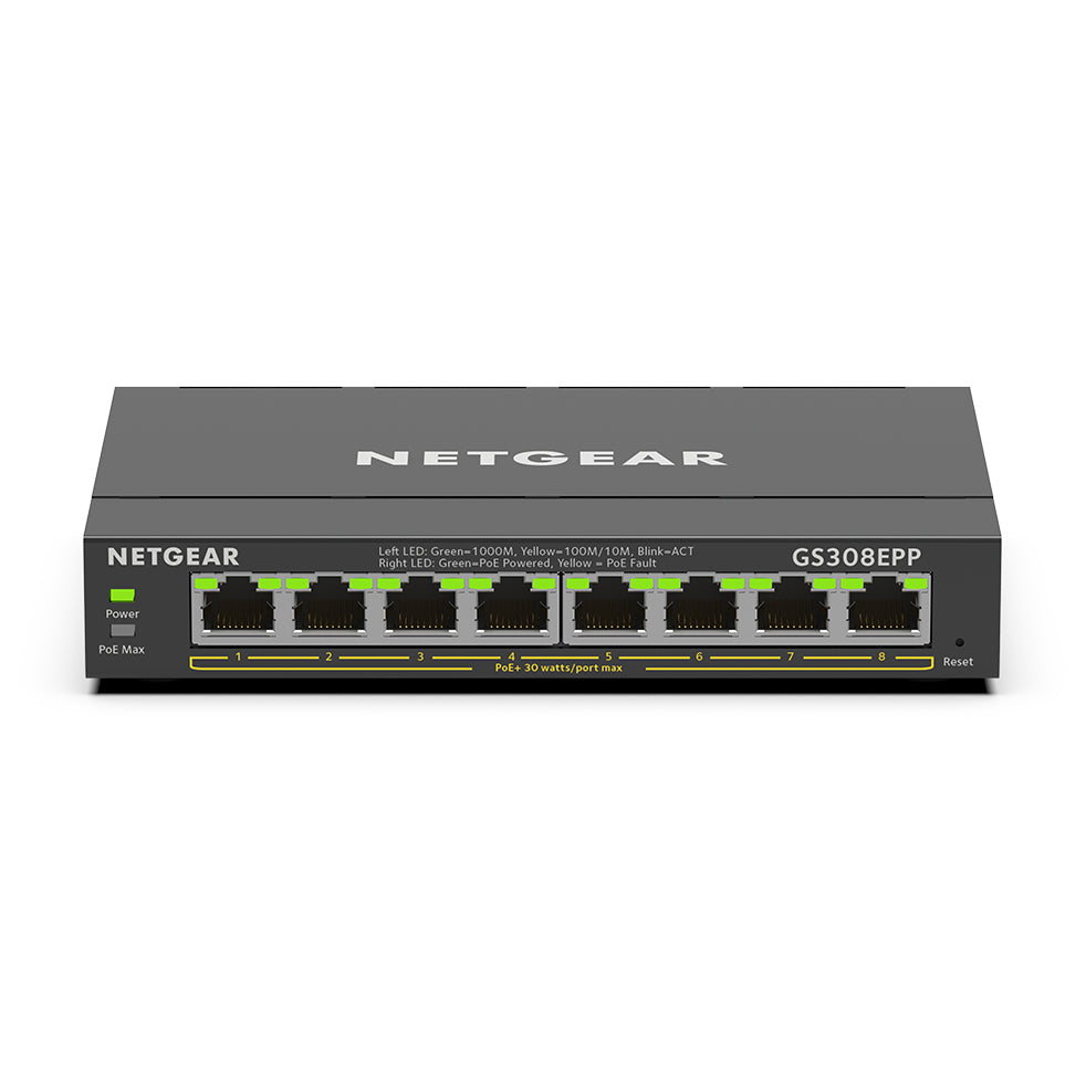 NETGEAR GS308EPP Network Switch