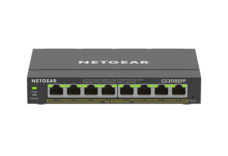 NETGEAR GS308EPP Network Switch