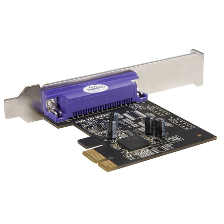 STARTECH 1-Port Parallel PCIe Card - PCI Express to Parallel DB25 Adapter Card - Desktop Expansion LPT Controller for Printers | Scanners & Plotters - SPP|ECP - Standard|Low Profile (PEX1P2) (PEX1P2) STARTECH