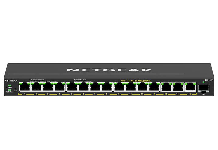NETGEAR GS316EP-100AUS Network Switch