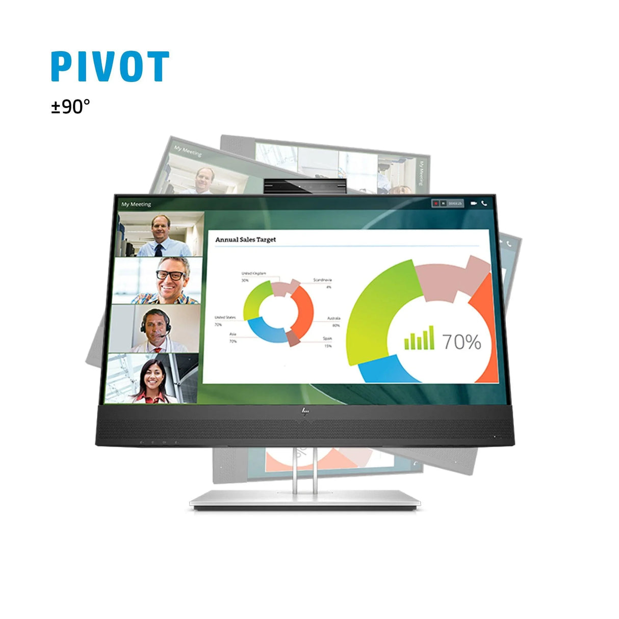 HP 169L0AA Monitor – 23.8" / Full HD / IPS / 60Hz – Business Monitor