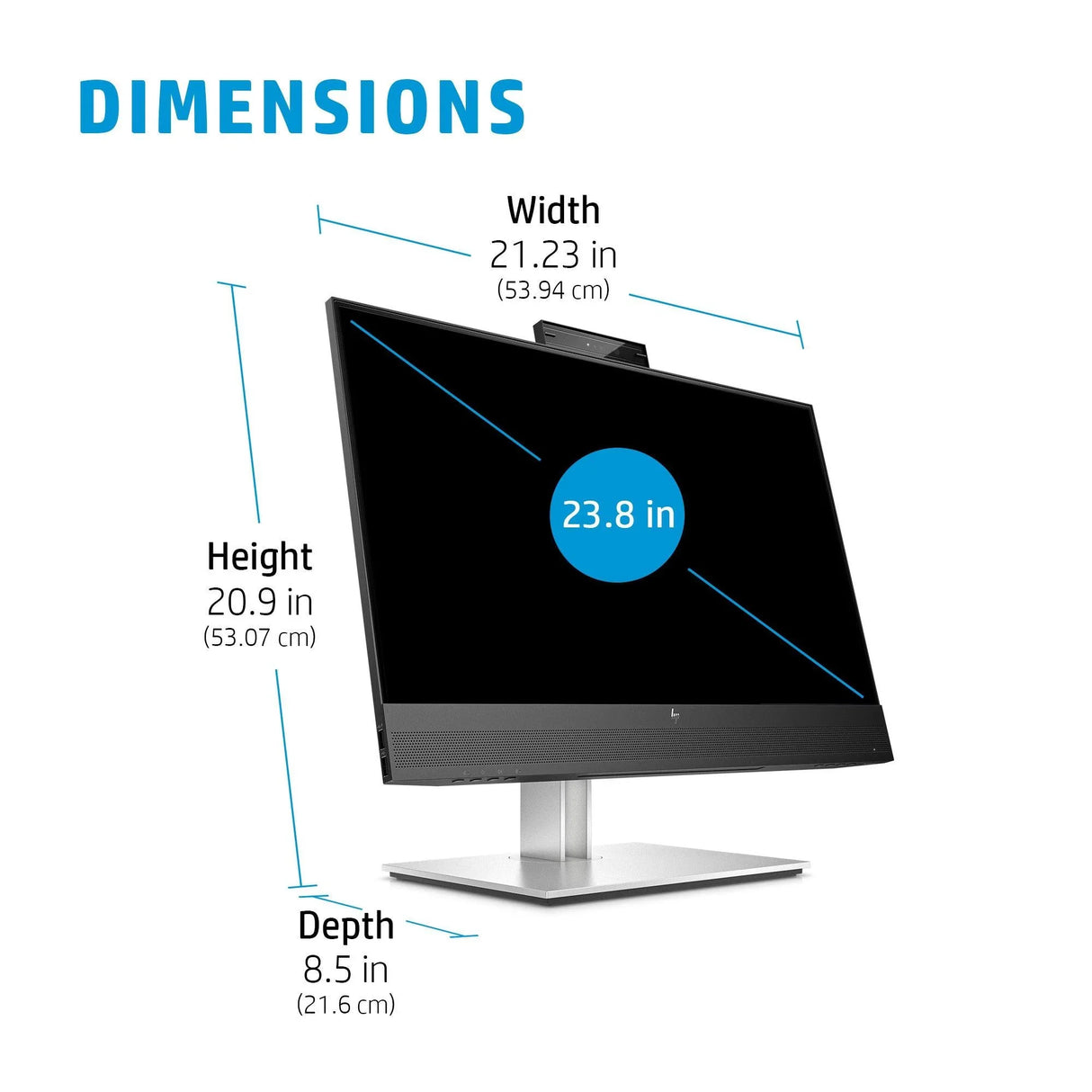 HP 169L0AA Monitor – 23.8" / Full HD / IPS / 60Hz – Business Monitor
