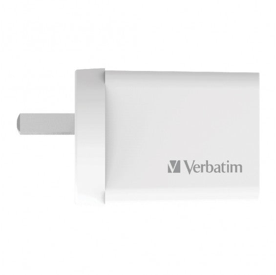 VERBATIM 66593 – 17W / 2x USB-A / Smart IC – Wall Charger