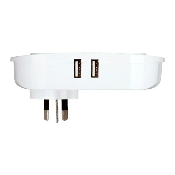VERBATIM 12W – USB-A + USB-A / Surge Protection – Wall Charger