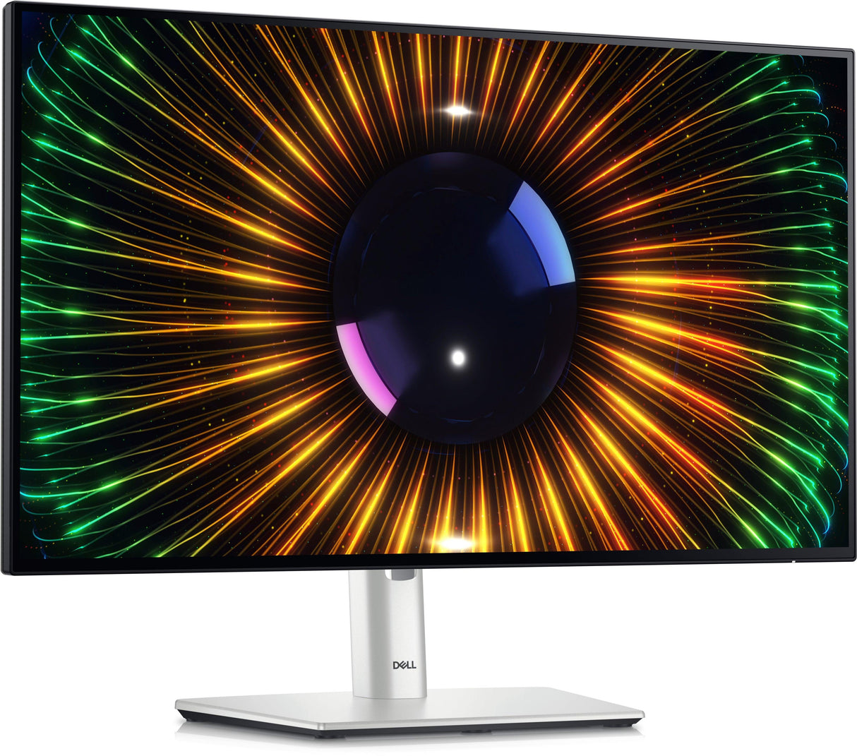 DELL UltraSharp computer monitor (23.8") Full HD LCD Black, Silver