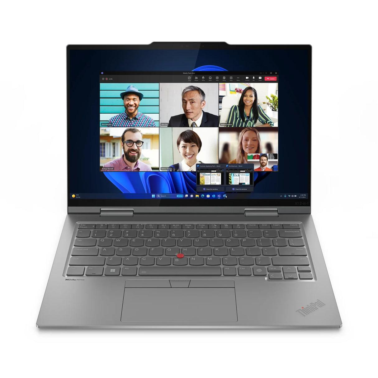 Lenovo THINKPAD X1 2-IN-1 Laptop – Intel Core Ultra 7 / 32GB RAM / 512GB SSD / Intel Integrated Graphics – Sustainable Business Laptop