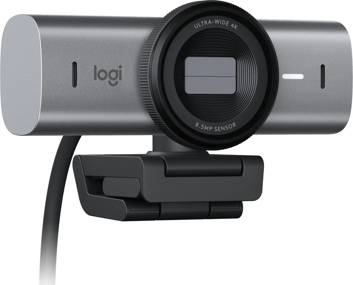 LOGITECH MX BRIO 705 – 4K UHD / 30fps / USB-A – Business Webcam with AI Autofocus & Dual Mics – Certified for Teams, Zoom & Google Meet