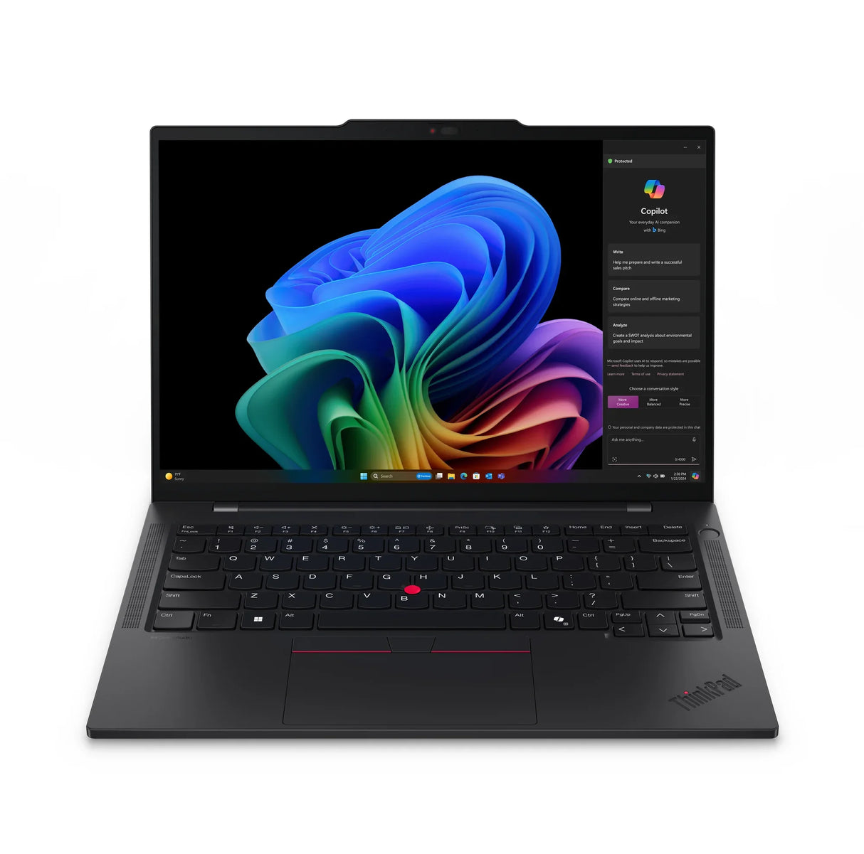 Lenovo ThinkPad T14s Laptop – Qualcomm Snapdragon / 16GB RAM / 512GB SSD / On-Board Graphics – Sustainable Business Laptop