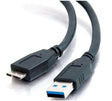 8WARE 1m USB 3.0 Type A to Micro-USB Type B Male to Male for Charging or Data Sync Mobile Devices Phone Tablet PDA GPS
