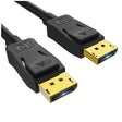 8WARE 3m Ultra 8K DisplayPort DP1.4 Cable - Male to Male Gold Plated 7680x4320 8K@60Hz 4K@144Hz 32.4Gbps UHD QHD FHD HDP HDCP HDTV HDR 28AWG