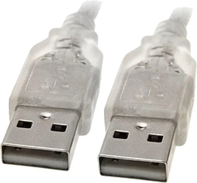 8WARE 3m USB 2.0 Cable - Type A to Type A Male to Male High Speed Data Transfer for Printer Scanner Cameras Webcam Keyboard Mouse Joystick