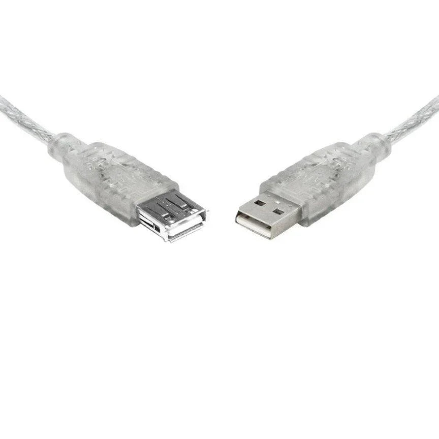 8WARE 5m USB 2.0 Cable - Type A to Type A Male to Male High Speed Data Transfer for Printer Scanner Cameras Webcam Keyboard Mouse Joystick