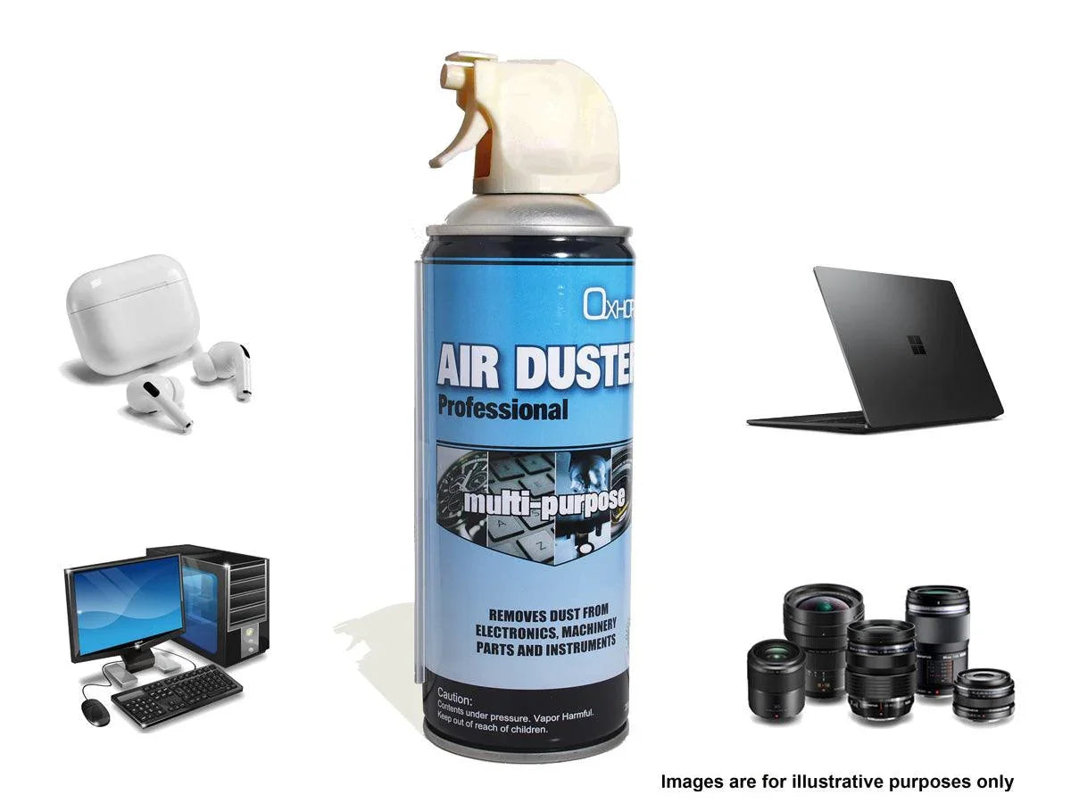 8WARE Air Duster Compressed Spray Can – High Pressure Office & IT Cleaning