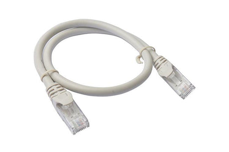 8WARE CAT6A Cable 0.25m (25cm) - White Color RJ45 Ethernet Network LAN UTP Patch Cord Snagless