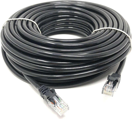 8WARE CAT6A Cable 10m - Black Color RJ45 Ethernet Network LAN UTP Patch Cord Snagless
