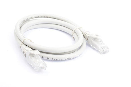 8WARE CAT6A Cable 1m - Grey Color RJ45 Ethernet Network LAN UTP Patch Cord Snagless