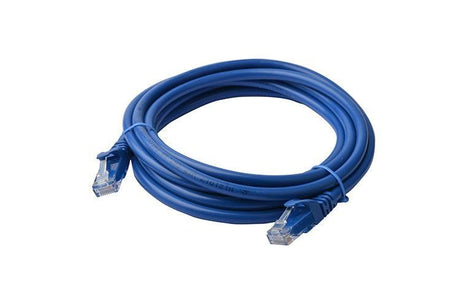 8WARE CAT6A Cable 3m - Blue Color RJ45 Ethernet Network LAN UTP Patch Cord Snagless