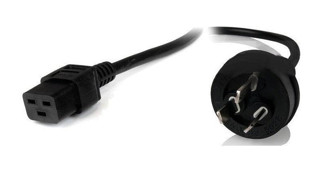 8WARE Power Cable 2m 3-Pin AU to IEC C19 Male to Female