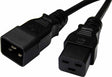 8WARE Power Extension Cable Lead 2m 15A IEC-C19 to IEC-C20 Male to Female for UPS PDU PC Servers Rack-mount Power Distribution Units