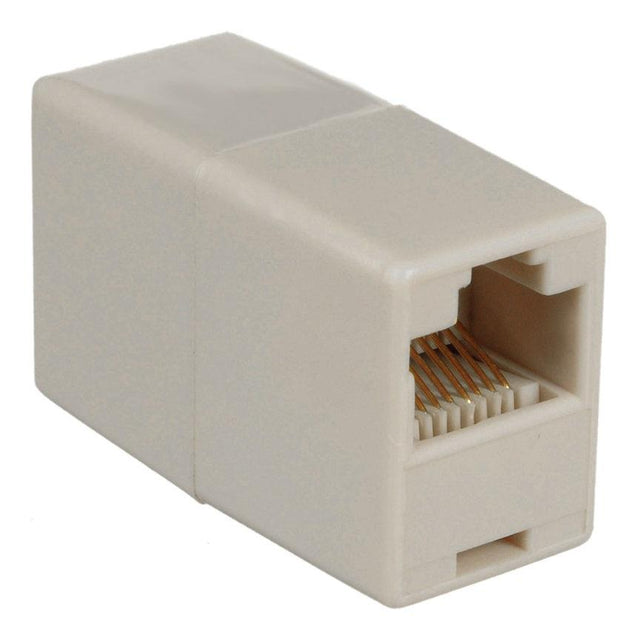 8WARE RJ45 in Line Coupler - Network Keystone Jack Socket suitable for CAT5e and CAT6 Ethernet cables