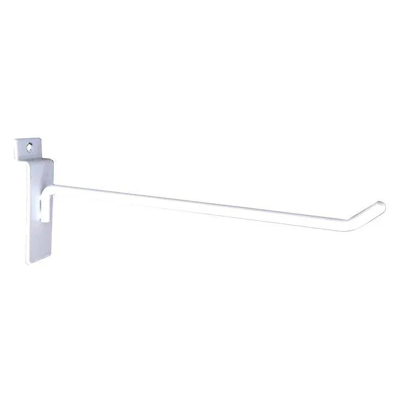 8WARE Universal Hooks Peg Board for Slat Wall Grooved Panel for Retail Shop Cable Display Stand Shelf - 15cm x 3cm for 8W-DISPLAYSTAND1