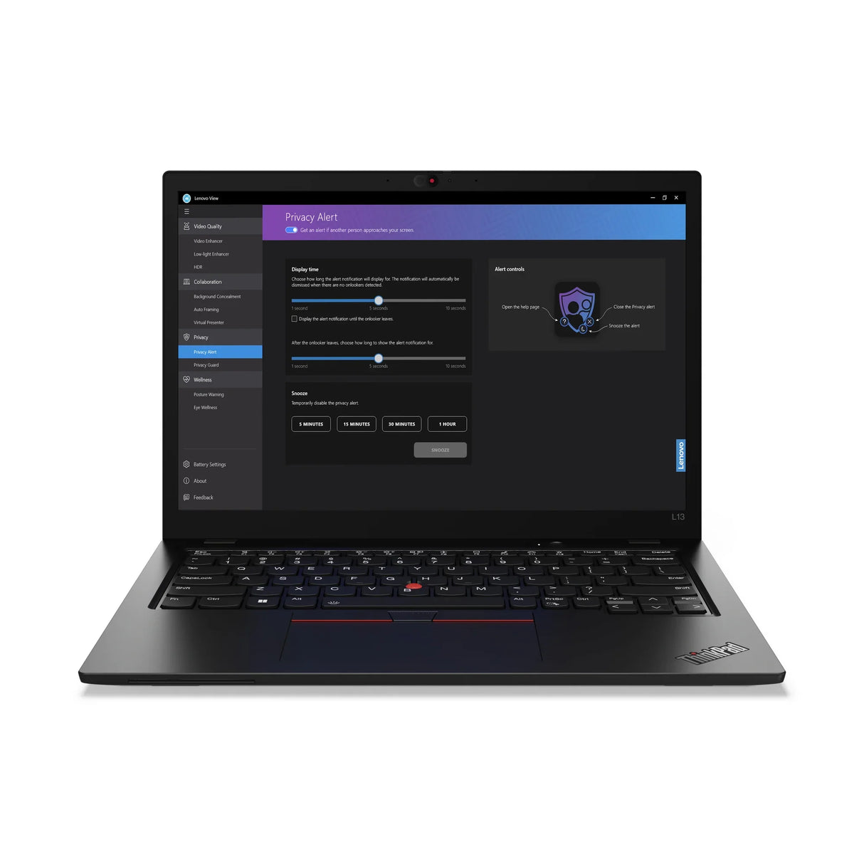 Lenovo ThinkPad L13 Gen 5 Laptop – Intel Core Ultra 5 125U / 16GB LPDDR5 / 256GB SSD / Intel Graphics – Sustainable Business Laptop