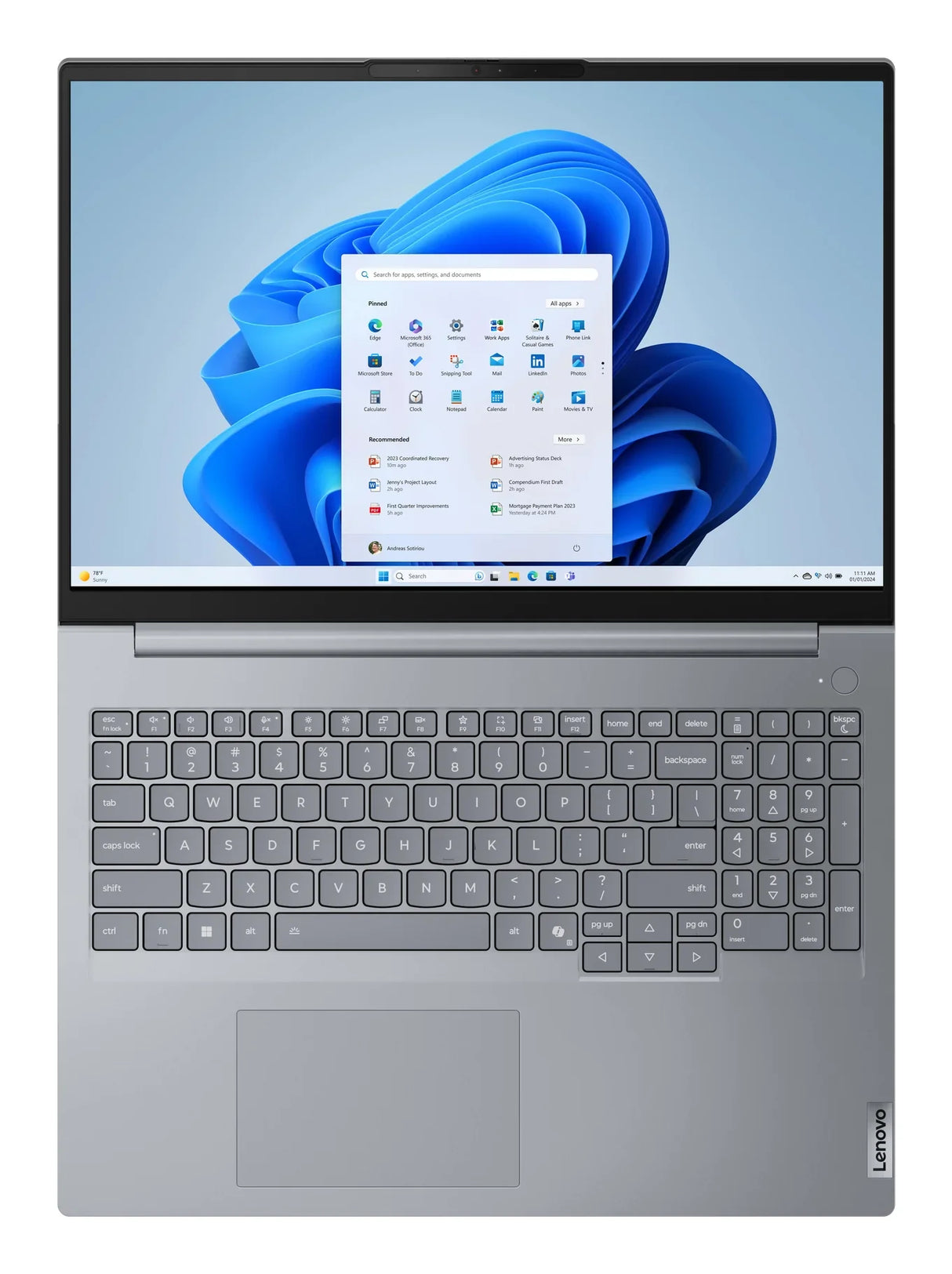 Lenovo ThinkBook 16 G8 IAL Laptop – Intel Core Ultra 5 135H / 16GB DDR5 / 512GB SSD / Intel Arc Graphics – Sustainable Business Laptop