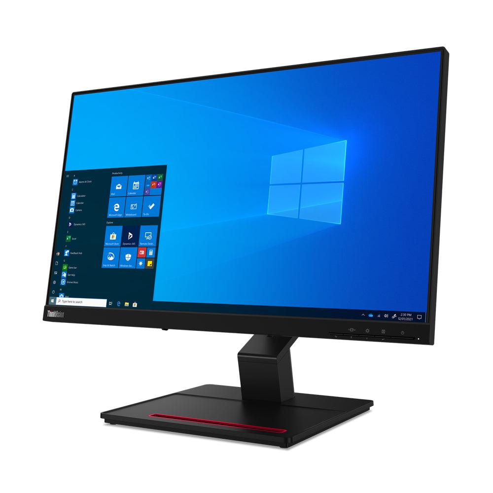 LENOVO ThinkVision T24t-20 LED display (23.8") Full HD Touchscreen Capacitive Black