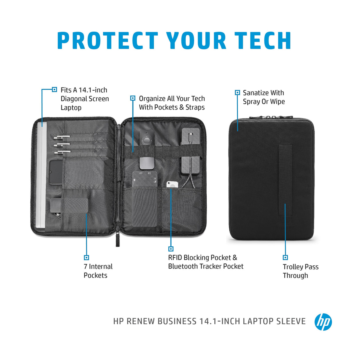 HP Renew Business Messenger Case (14.1")