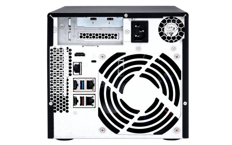QNAP 4 x 3.5" | i3 | 4 GB SODIMM DDR4 | 5GB Flash | LCD | 250W | 100-240V | 5.4 kg (TVS-472XT-I3-4G)