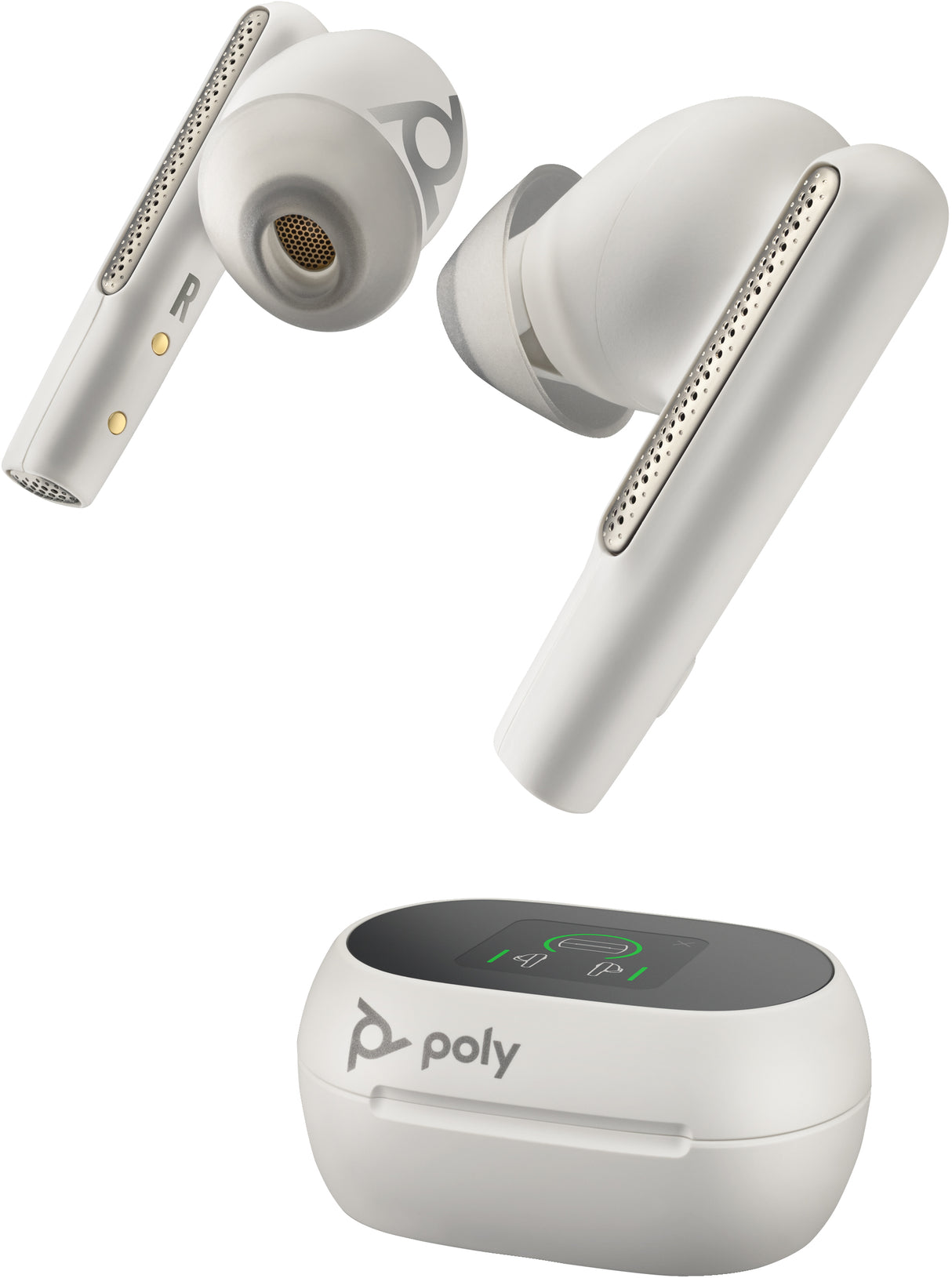 POLY Voyager Free 60 UC BT700 USB-C Touchscreen Charge Case Headset