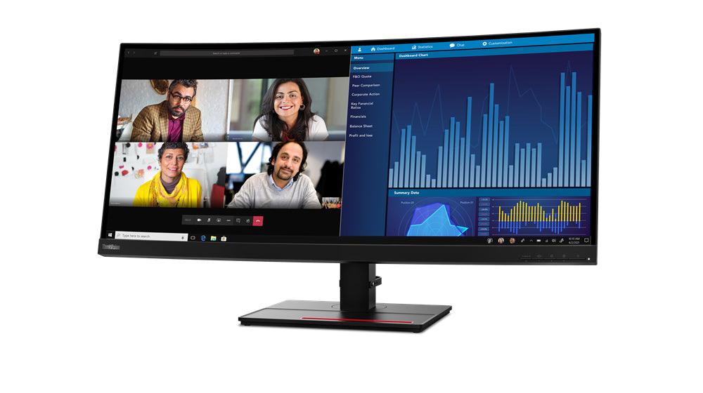 LENOVO ThinkVision P34w-20 LED display (34.1") Wide Quad HD Black