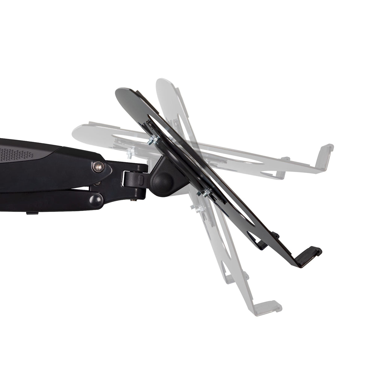 STARTECH Desk Mount Laptop Arm - Full Motion Articulating Arm for Laptop or Single 34" Monitor - VESA Mount Laptop Tray Bracket - Ergonomic Adjustable Notebook Stand - Desk-Clamp (ARMUNONB1) (ARMUNONB1)