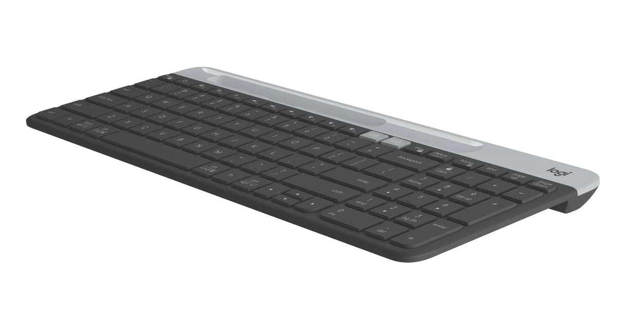 LOGITECH K580 – Membrane / Bluetooth + 2.4GHz Wireless / Full-size – Office Keyboard