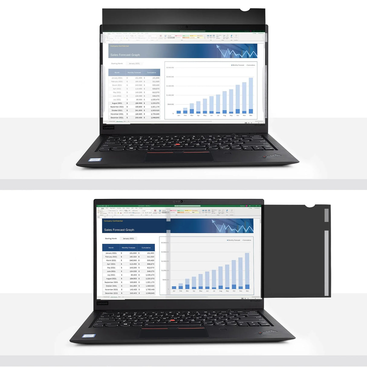 STARTECH 173L-PRIVACY-SCREEN – 17.3" / 2-Way Privacy – Laptop Privacy Filter – Frameless – Anti-Glare & Blue Light Reduction