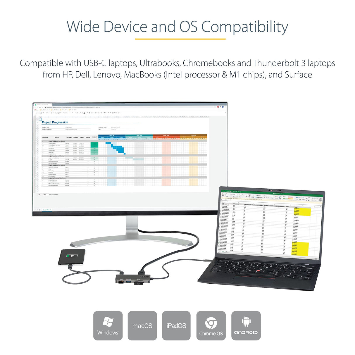 STARTECH DKT30CHSDPD USB C Multiport Adapter