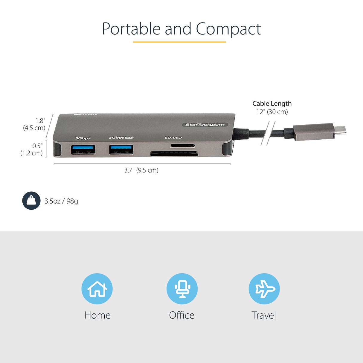 STARTECH DKT30CHSDPD USB C Multiport Adapter