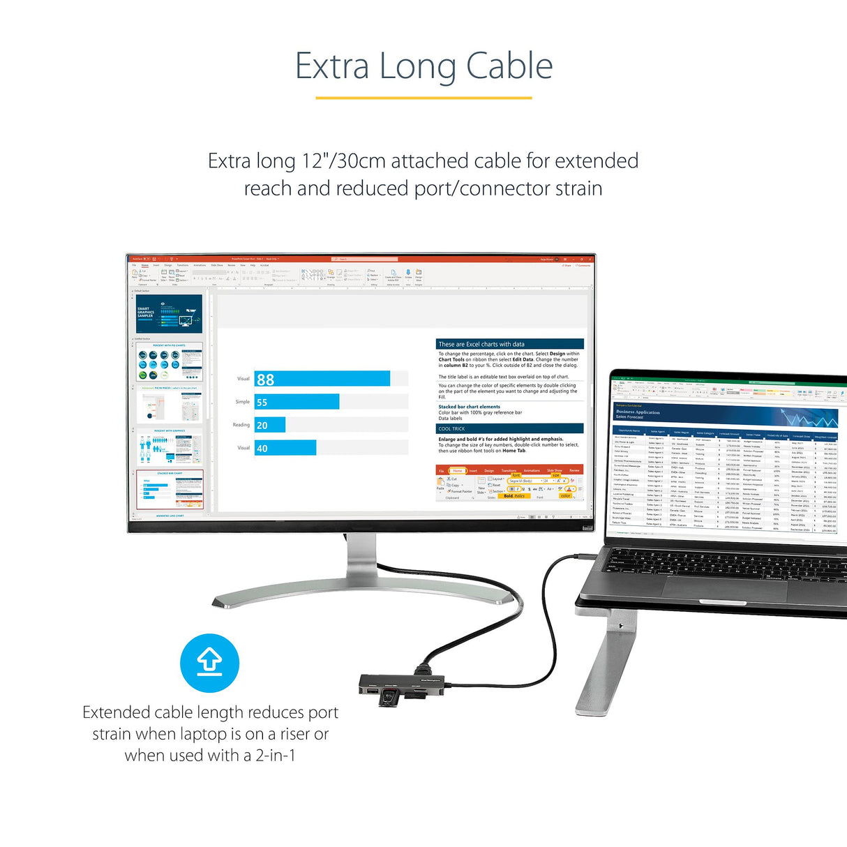 STARTECH DKT30CHSDPD USB C Multiport Adapter