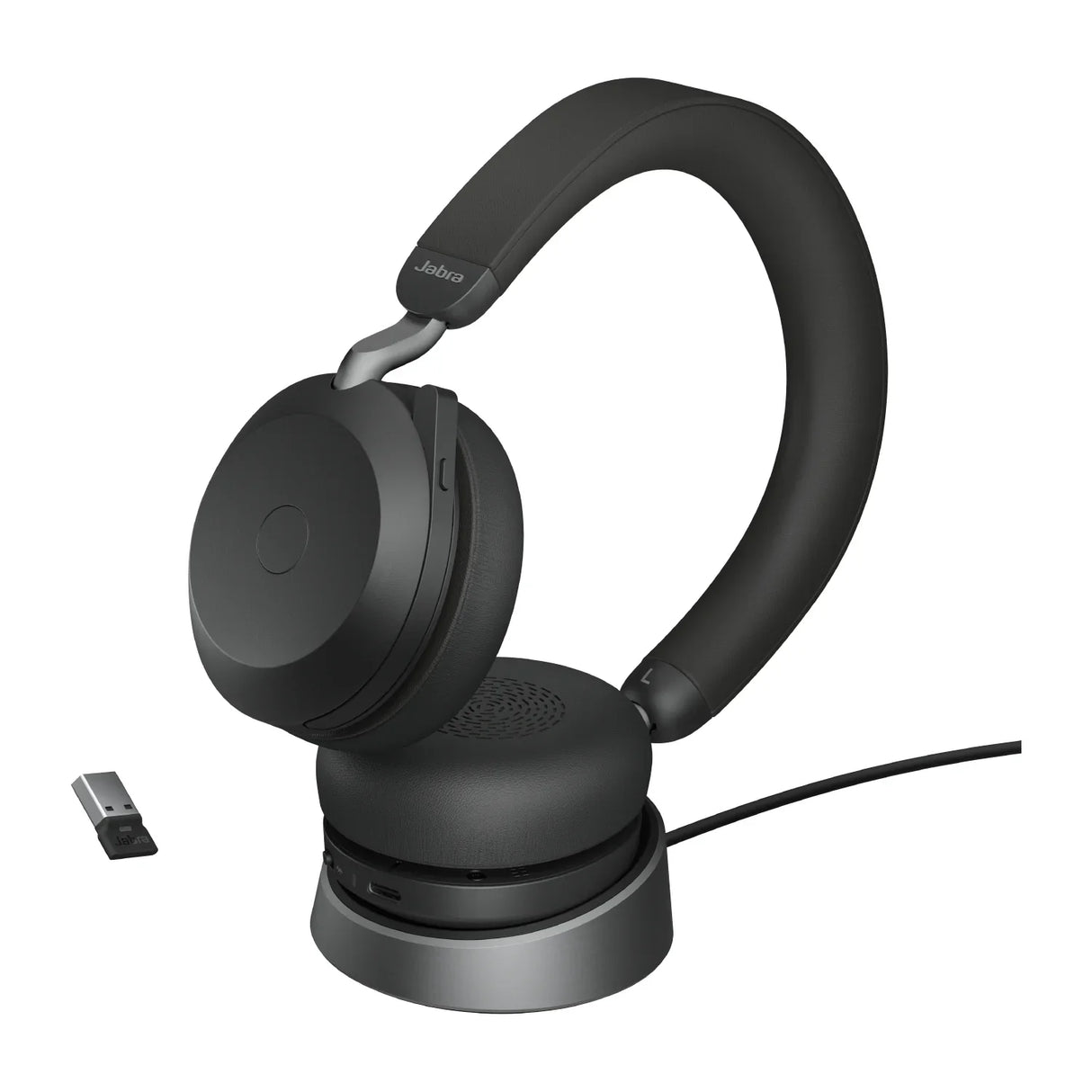 JABRA EVOLVE2 75 – Wired (USB-A) / Stereo / Office UC – Over-Ear Headset with ANC