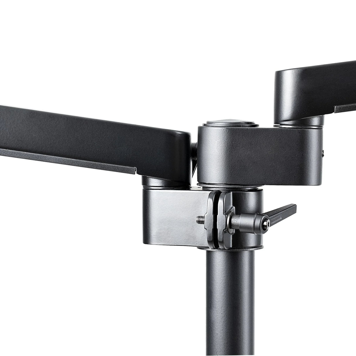 STARTECH Desk Mount Dual Monitor Arm - Full Motion Monitor Mount for 2x VESA Displays up to 32" (17lb|8kg) - Vertical Stackable Arms - Height Adjustable|Articulating - Clamp|Grommet (ARMDUALPIVOT)