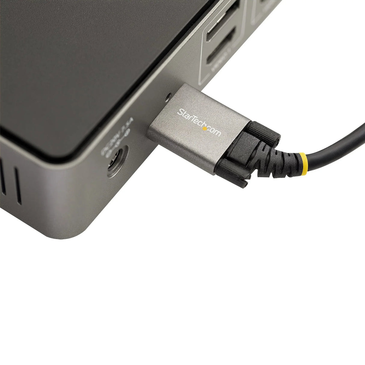STARTECH 20" (50cm) Side Screw Locking USB C Cable 10Gbps - USB 3.2 Gen 2 Type-C Cable - 100W (5A) Power Delivery Charging | DP Alt Mode - Dual Screw Lock - USB-C Cord Charge|Sync (USB31CCSLKV50CM) (USB31CCSLKV50CM)