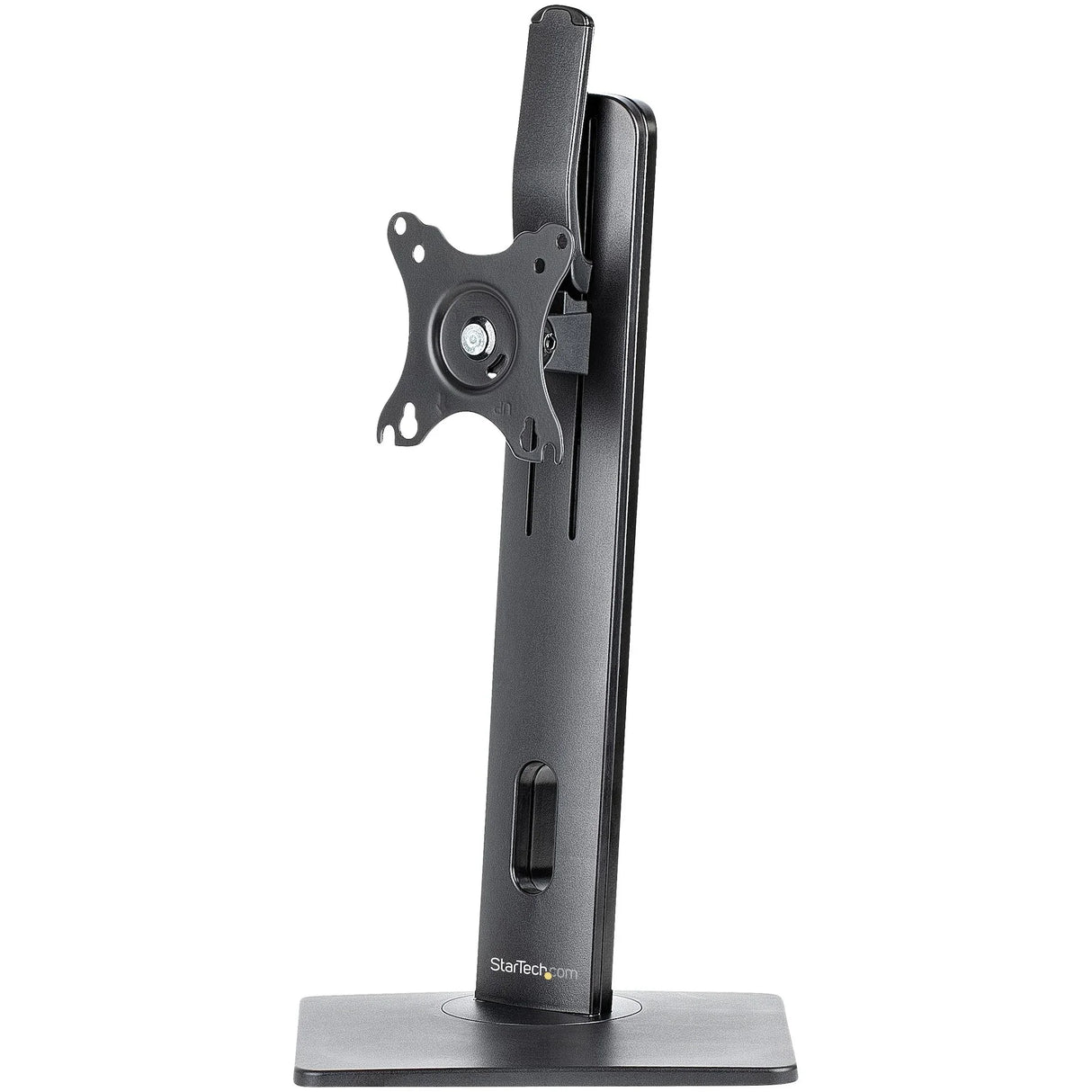 STARTECH Free Standing Single Monitor Mount - Height Adjustable Monitor Stand - For VESA Mount Displays up to 32" (15lb|7kg) - Ergonomic Monitor Stand for Desk - Tilt|Swivel|Rotate (FPPNEUSTND) (FPPNEUSTND)