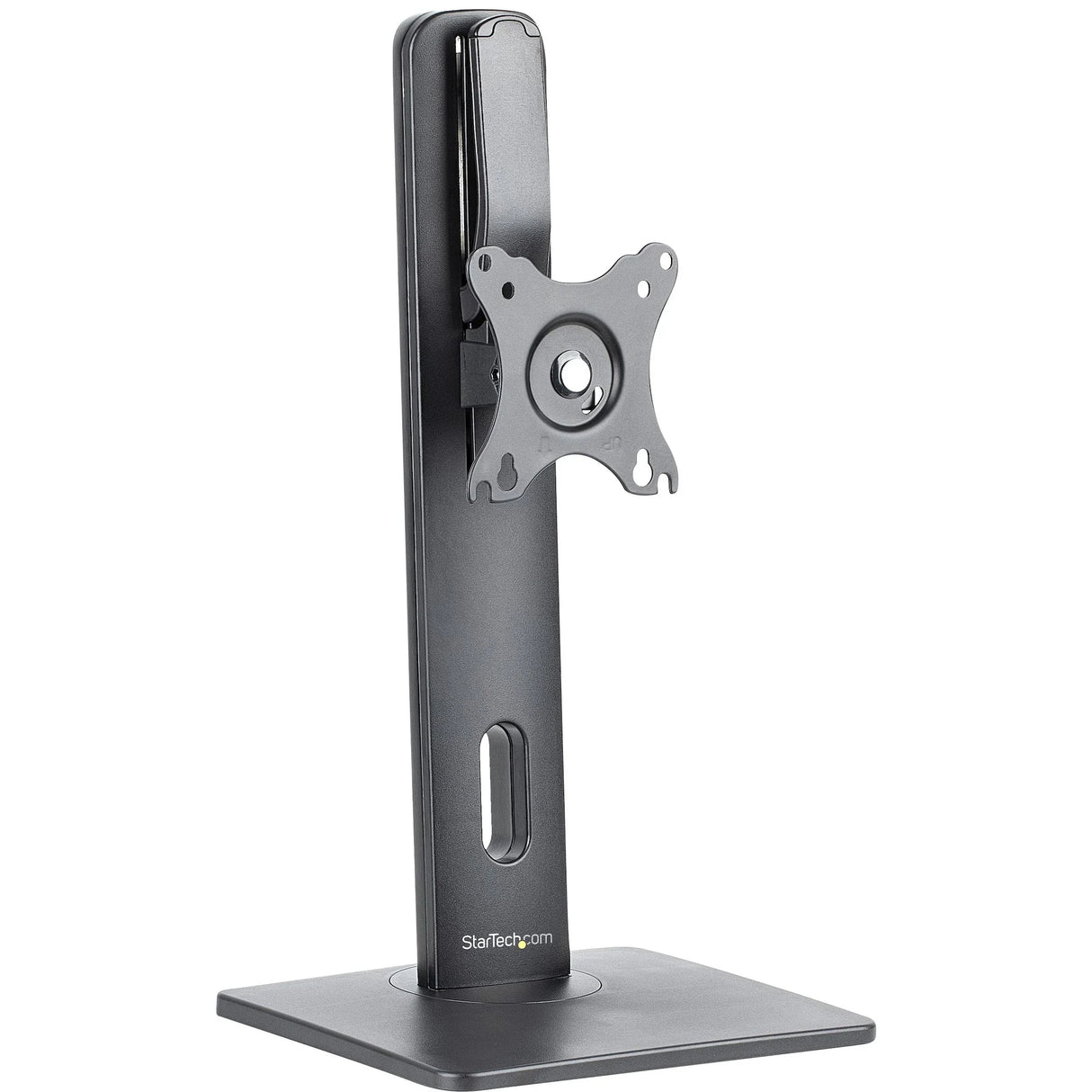 STARTECH Free Standing Single Monitor Mount - Height Adjustable Monitor Stand - For VESA Mount Displays up to 32" (15lb|7kg) - Ergonomic Monitor Stand for Desk - Tilt|Swivel|Rotate (FPPNEUSTND) (FPPNEUSTND)