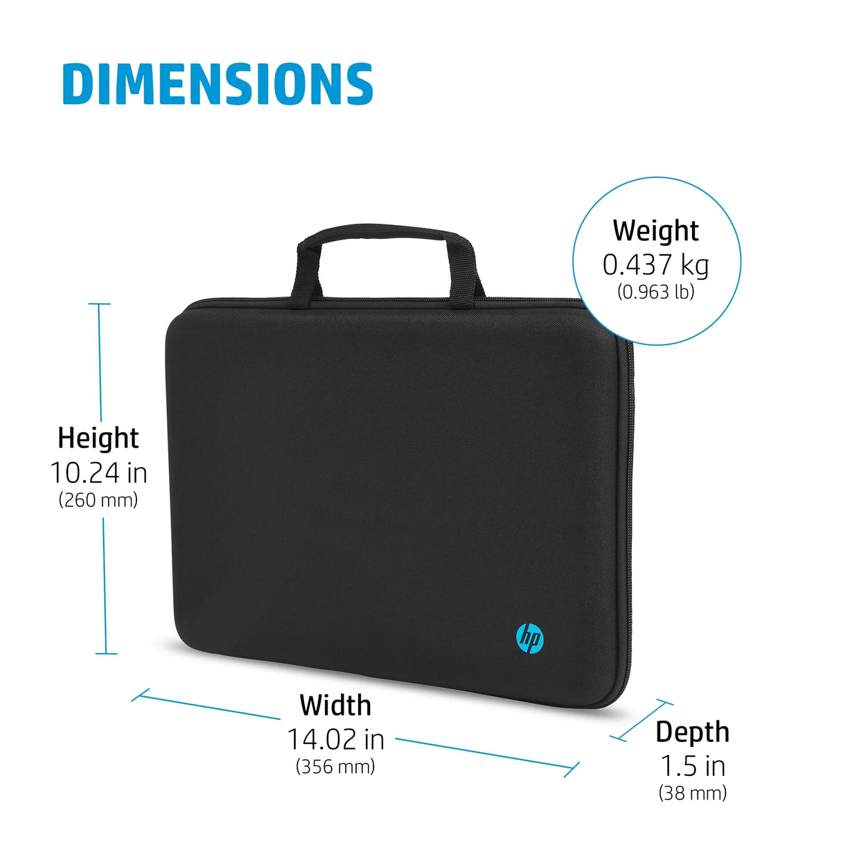 HP 4U9G8AA – Briefcase / 11.6" / Lightweight Protection – Briefcase