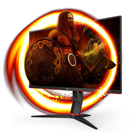 AOC computer monitor (27") Quad HD LED Black, Red