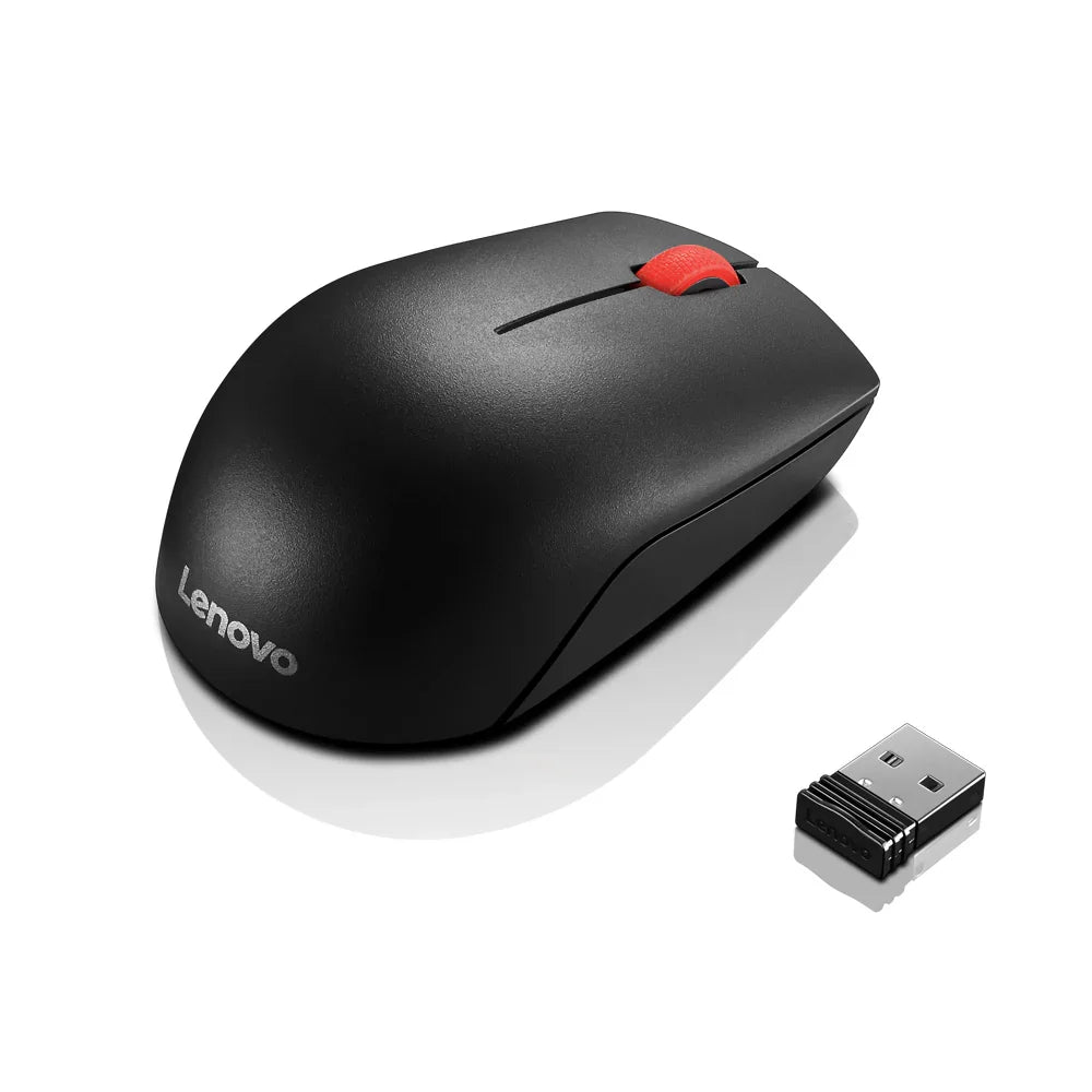 Lenovo Essential – Wireless 2.4GHz / 1200 DPI / Compact – Travel Wireless Mouse