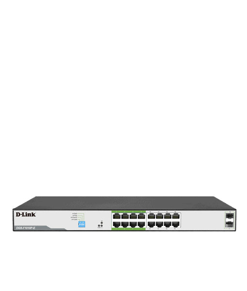 D-LINK DGS-F1018P-E Network Switch
