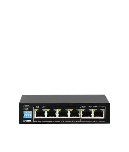 D-LINK DGS-F1006P-E Network Switch