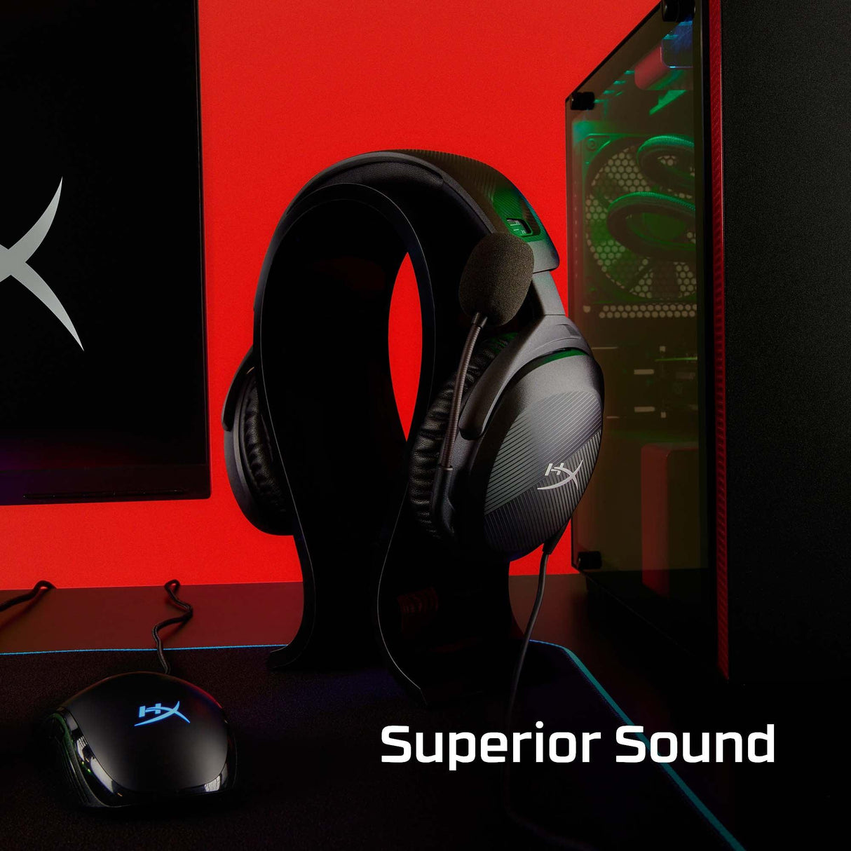 HP HYPERX CLOUD STINGER 2 – Wired (3.5mm) / Gaming – Over-Ear Headset